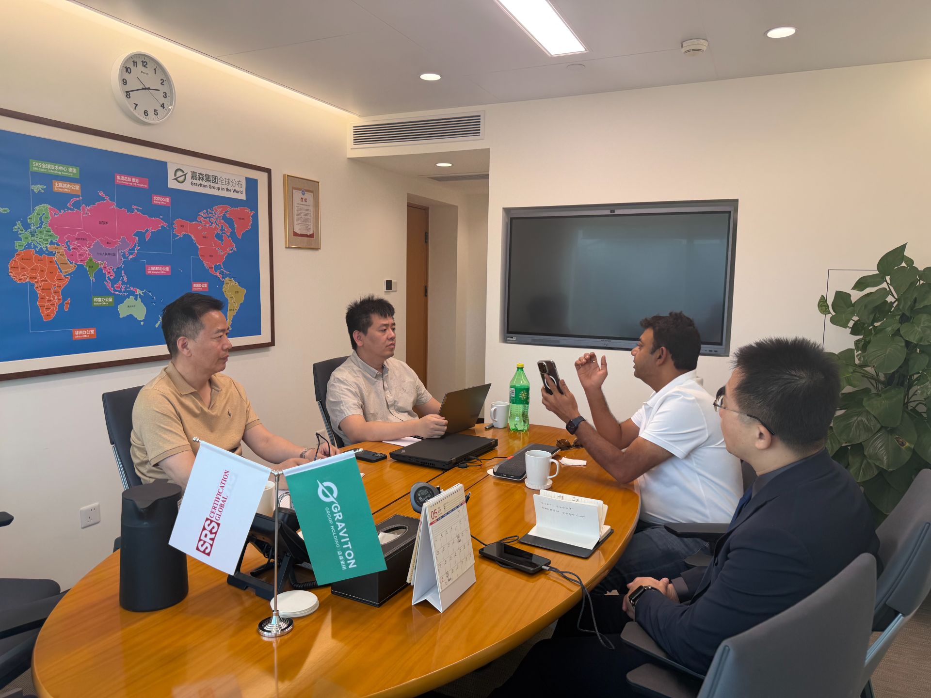 The founder of Globus Group visited SRS Certification. Both sides reached a consensus on deepening strategic cooperation in the cross-border organic industry-182-2